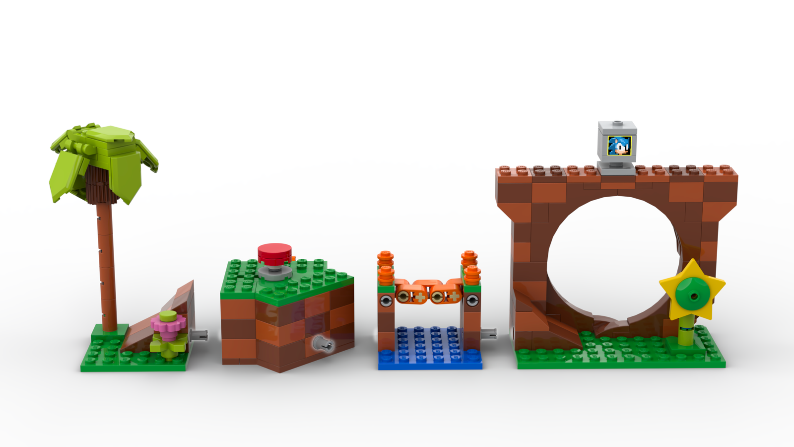 LEGO IDEAS - Sonic Mania - Green Hill Zone