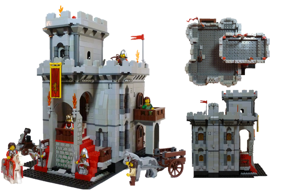 Kings discount castle lego