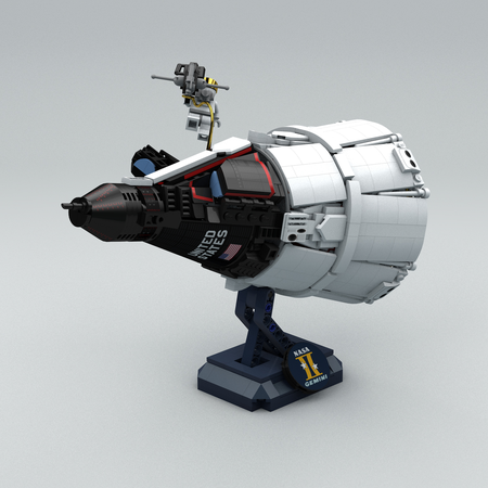 lego gemini rocket
