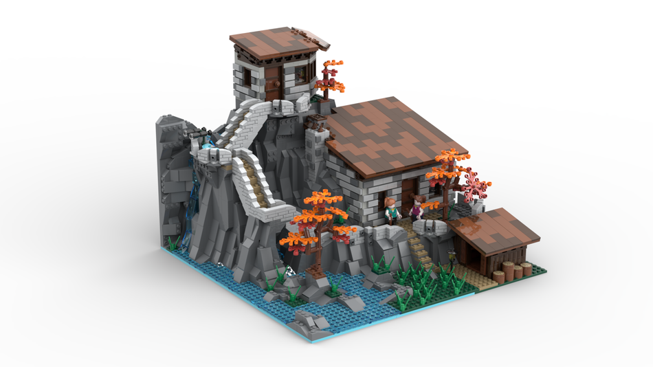 Mountain store lego set