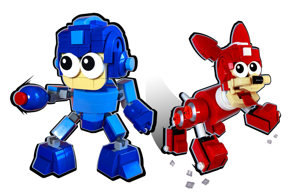 LEGO IDEAS Mega Man Rush