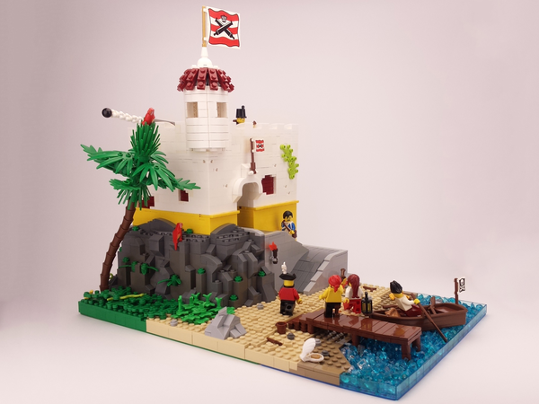 lego pirate fort