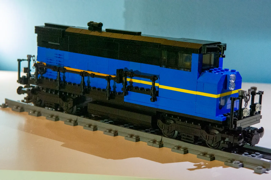 Diesel store lego train