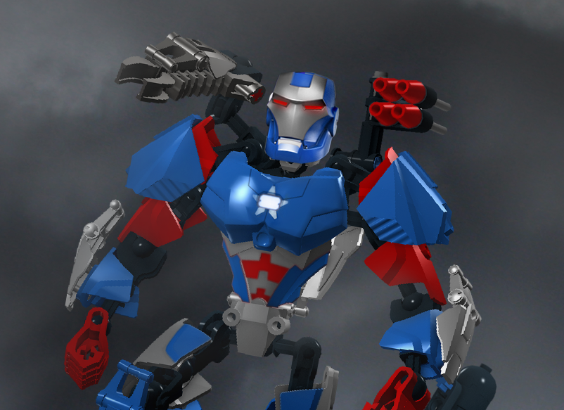 Lego iron 2024 patriot endgame