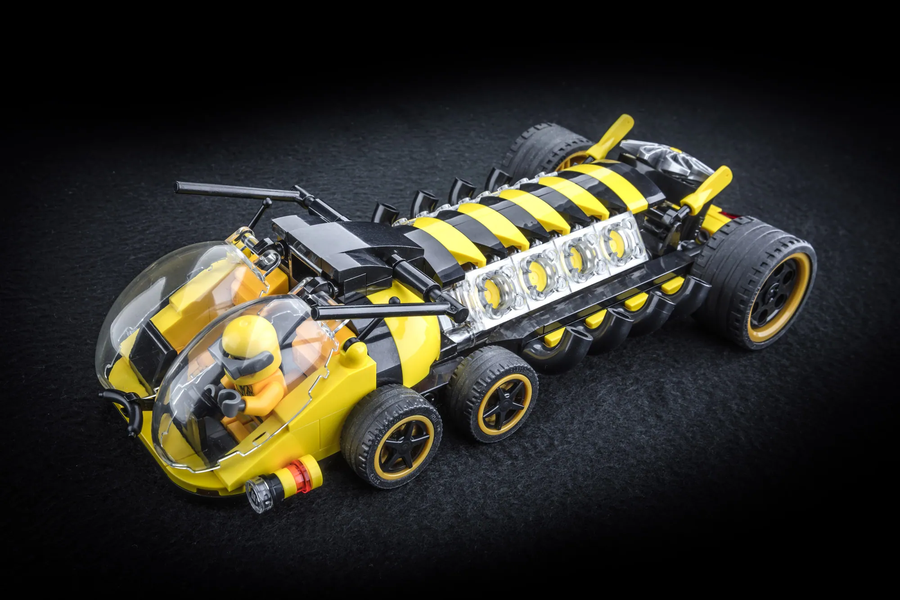 Watch This Air-Powered Lego Car Cruise Down A Street, Innovation