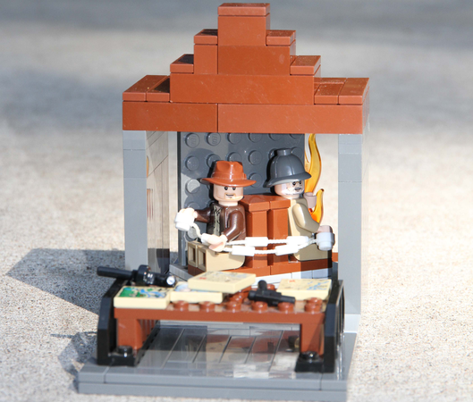 lego fireplace