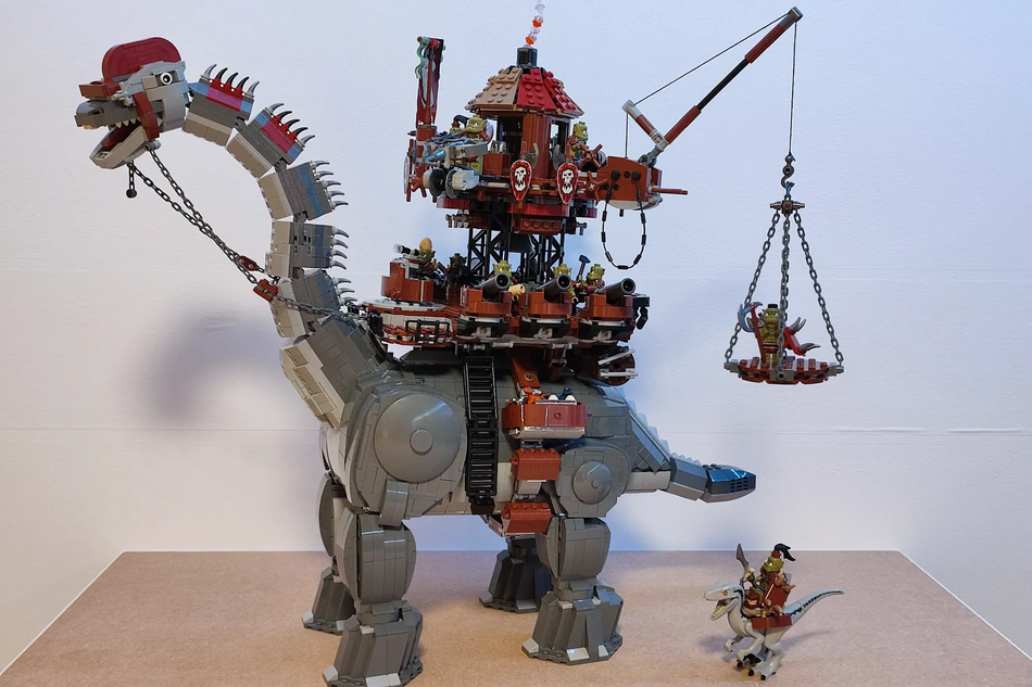 LEGO IDEAS Mobile Siege Dinosaur