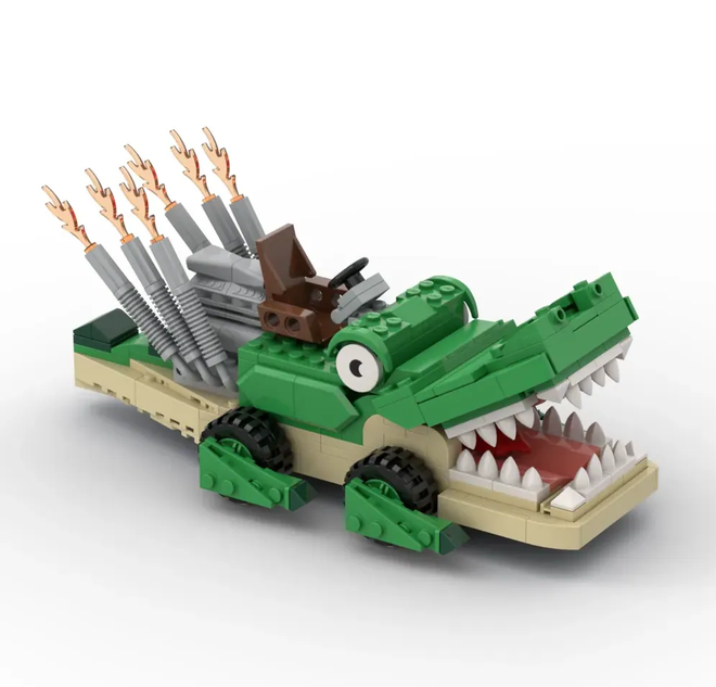 LEGO IDEAS Customize your ride with LEGO 2K Drive The Croc Mobile