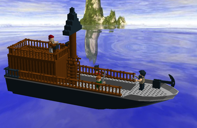 lego blackbeard ship