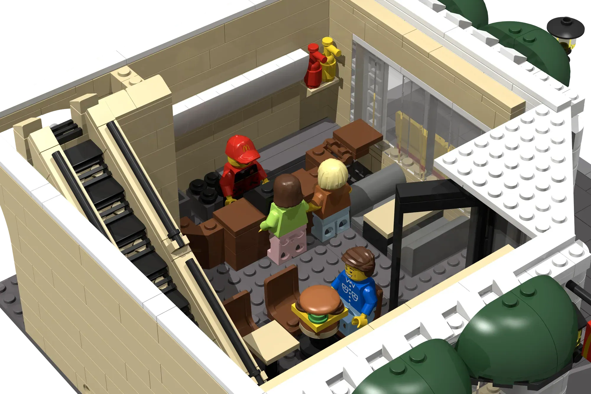 Modular McDonald's | LEGO® Ideas