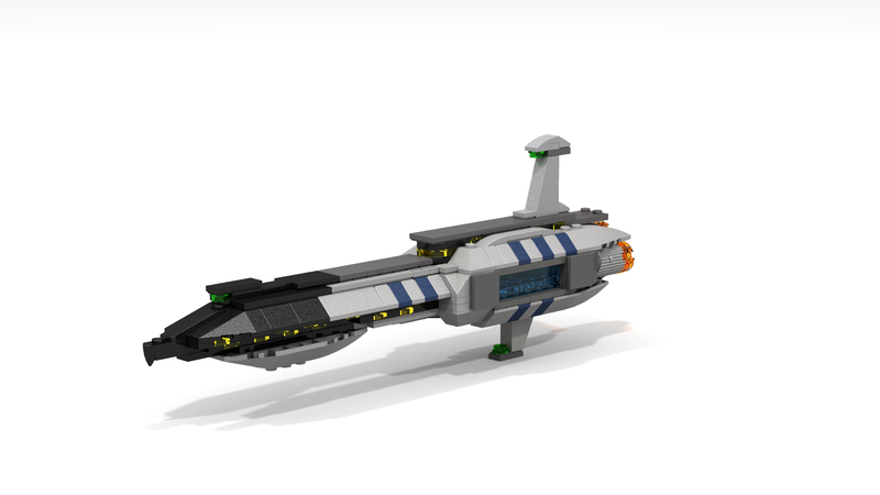 lego microscale spaceships