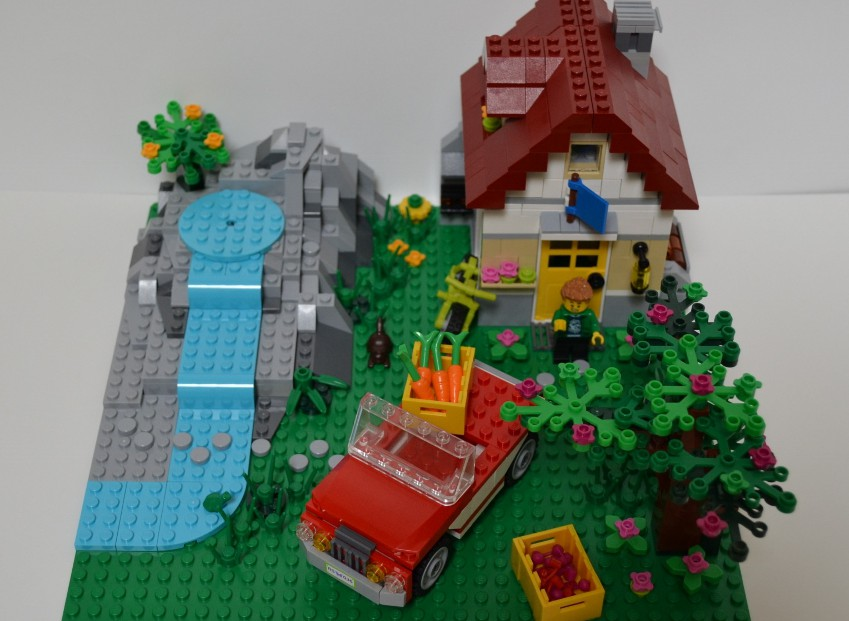 Lego hillside hot sale