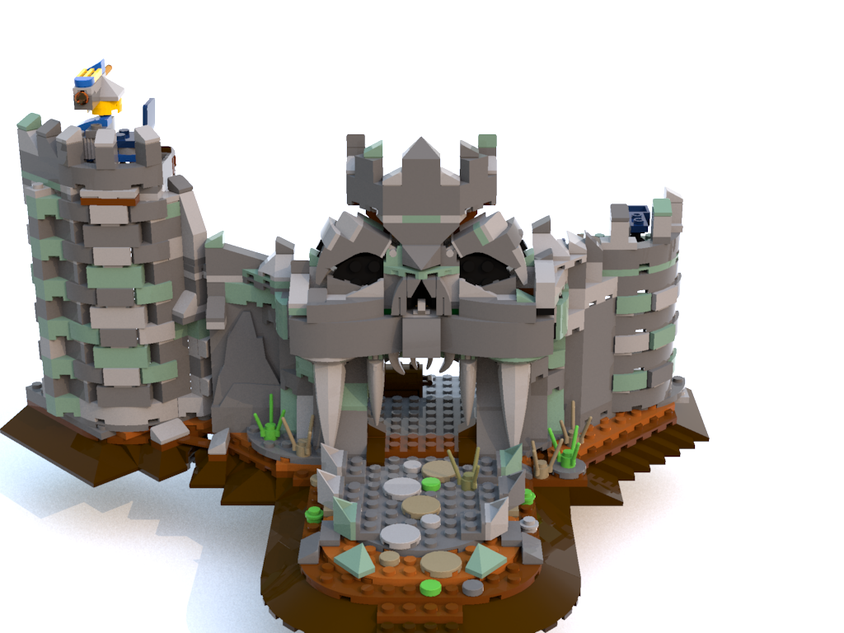 LEGO IDEAS He Man Siege On Grayskull