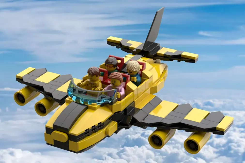 Lego discount flying plane