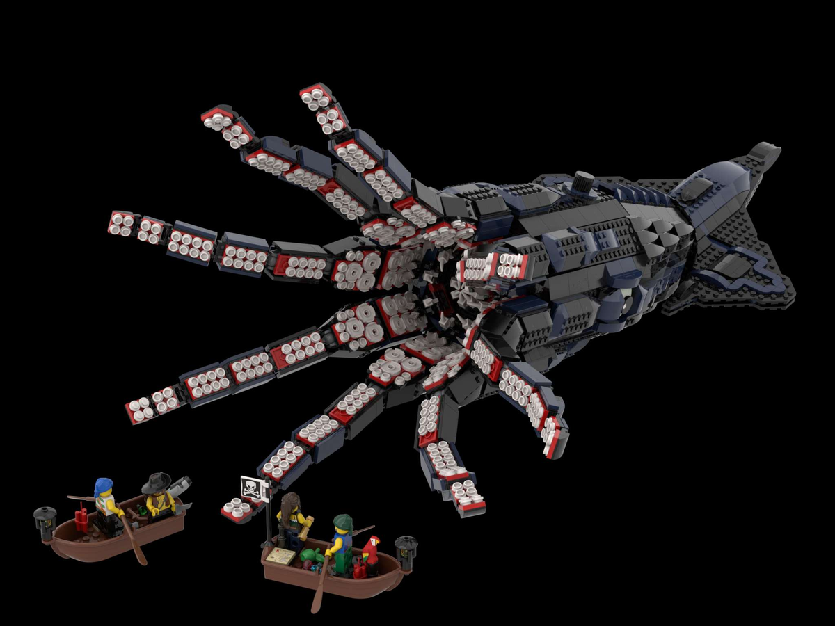 Lego best sale ideas kraken