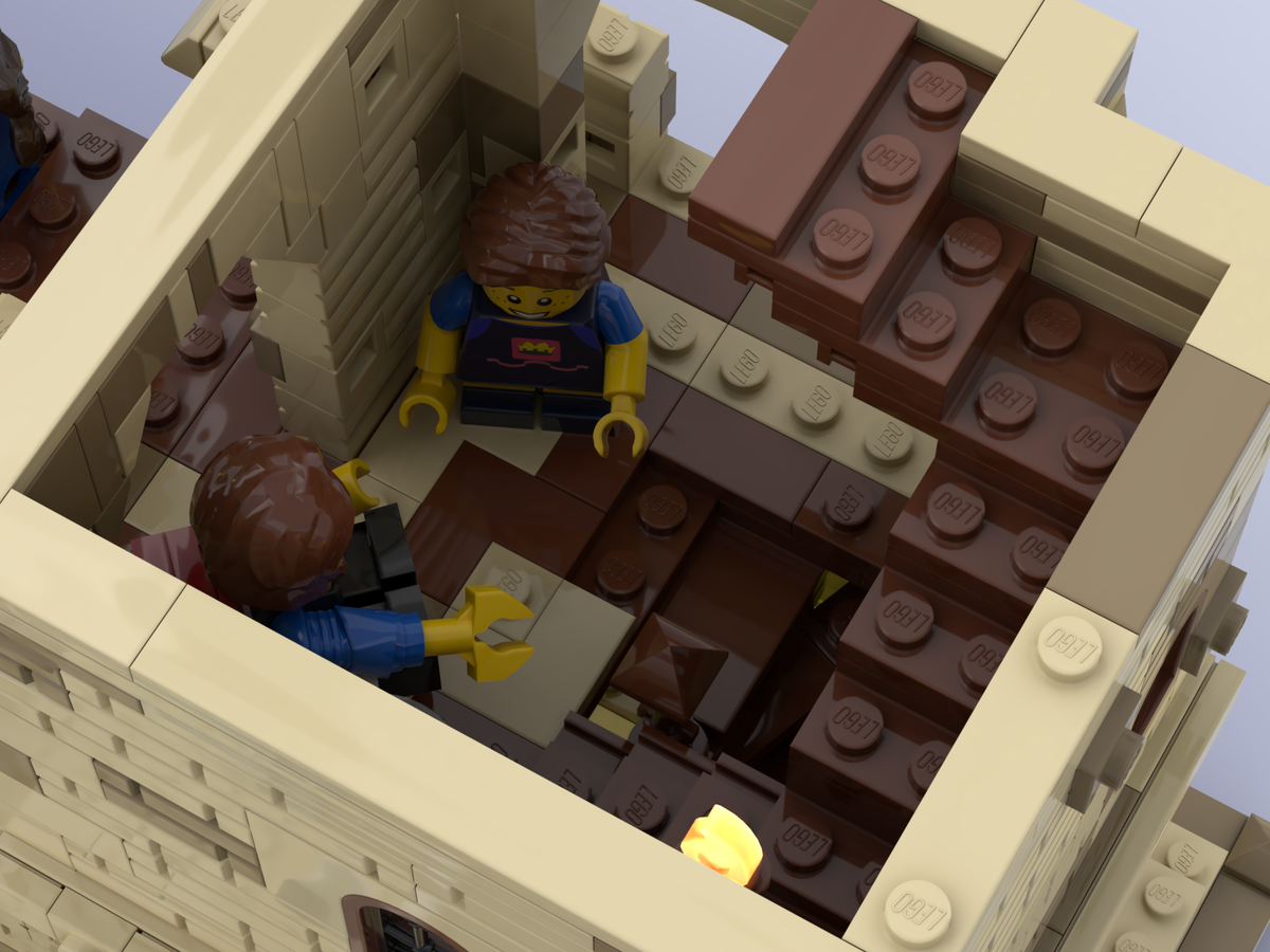 LEGO IDEAS Sand Castle by the Sea