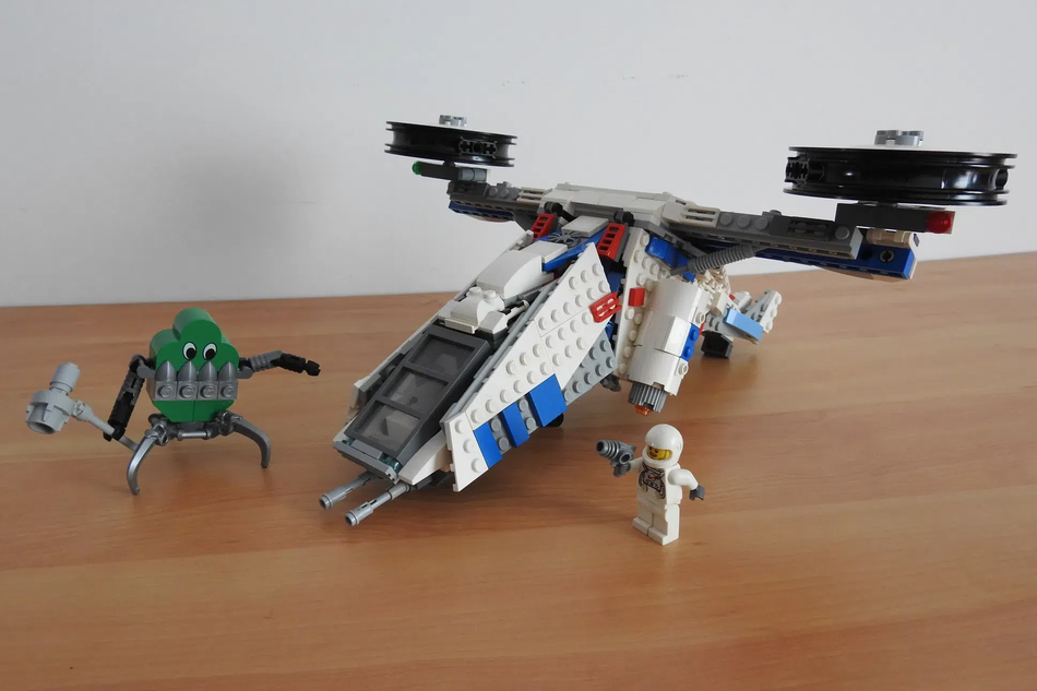 Diy lego spaceship online