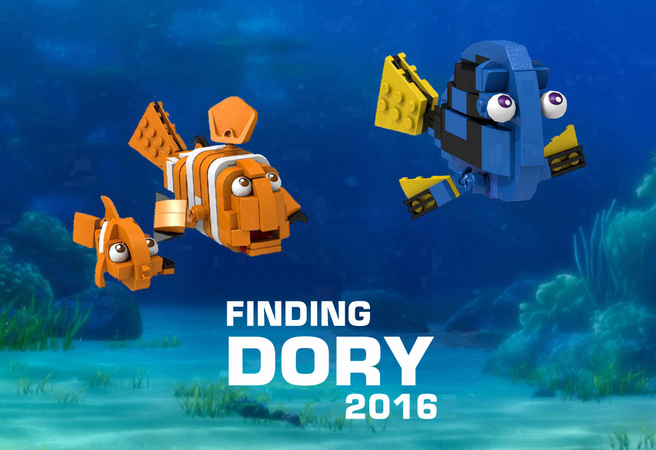 lego finding dory