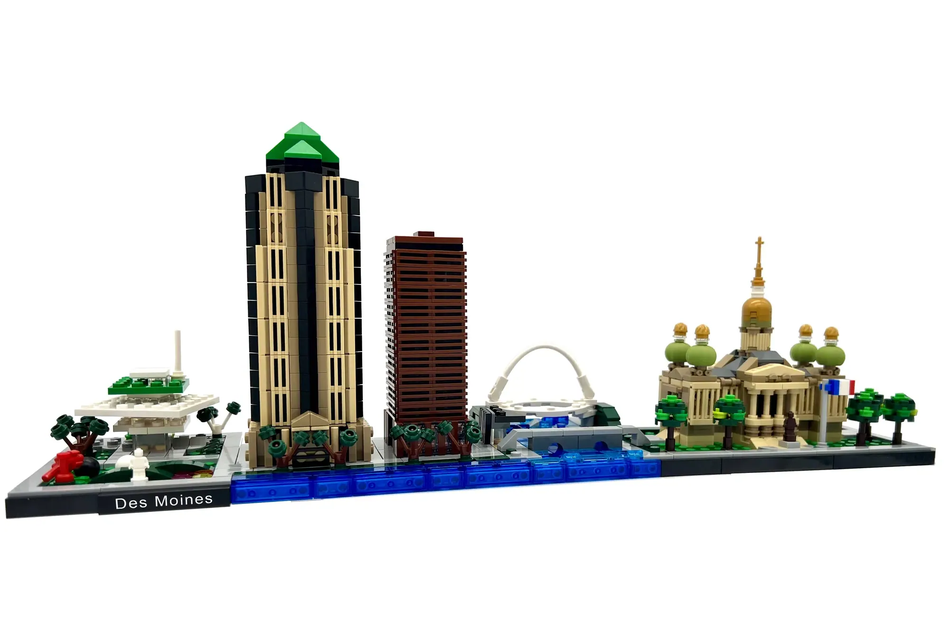 Lego cheap city skyline