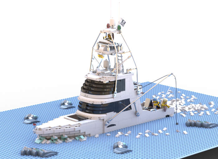 lego fishing trawler