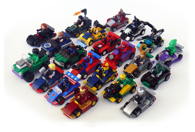 LEGO IDEAS Marvel Superhero Racers