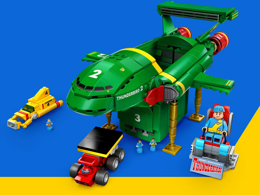 Thunderbirds are go discount lego