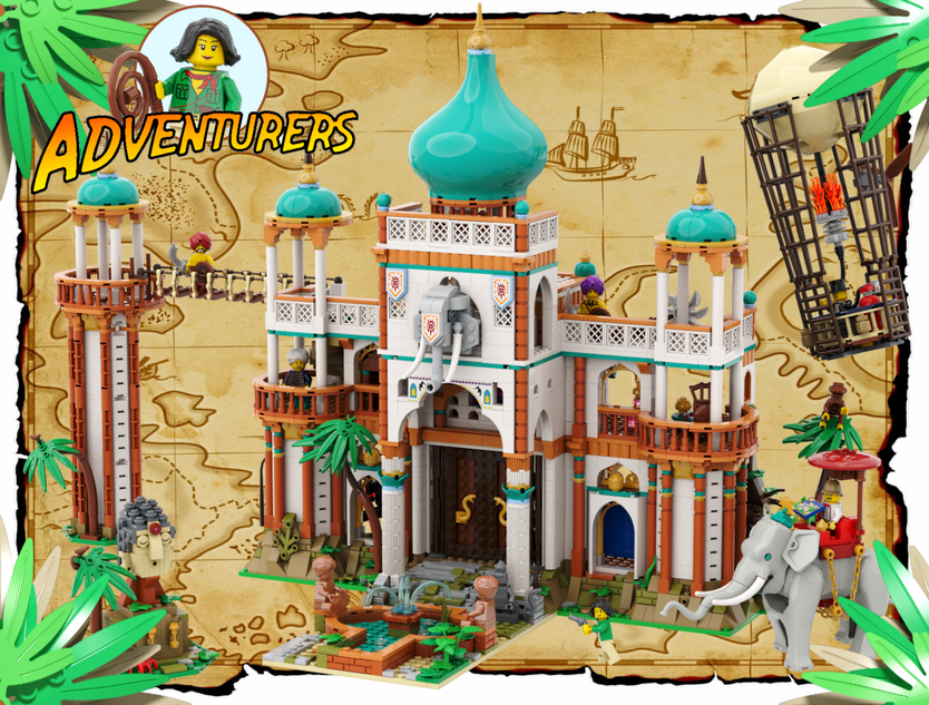 Lego 2024 aladdin palace