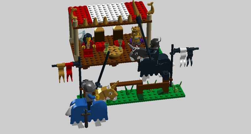 lego jousting knights