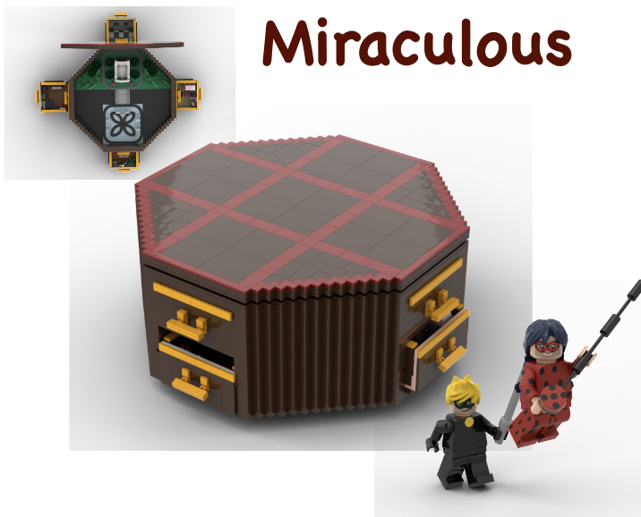 MIRACULOUS BOX (LADY BUG)