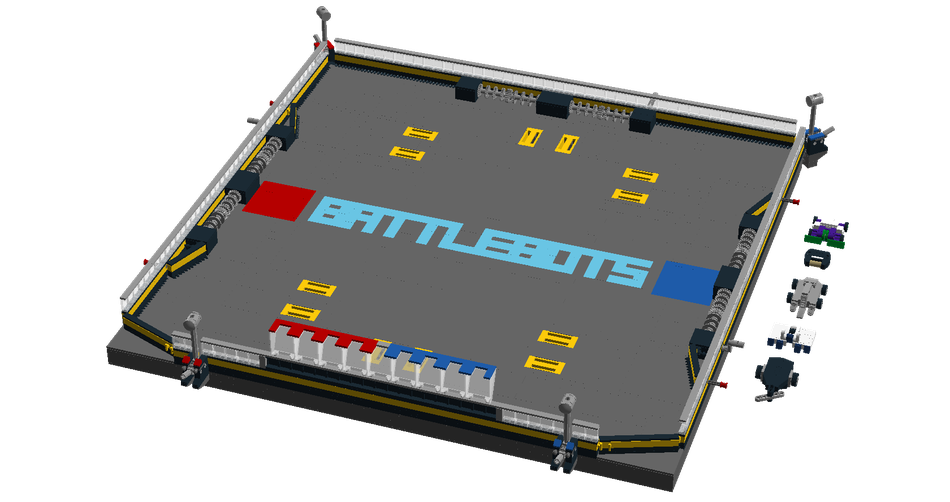 LEGO IDEAS BattleBots BattleBox and Robots