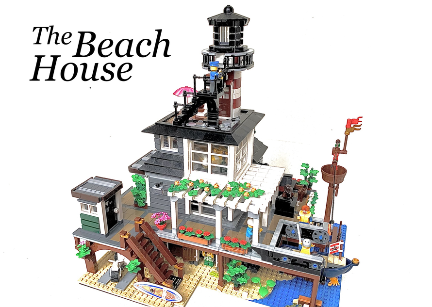 Lego store beach house