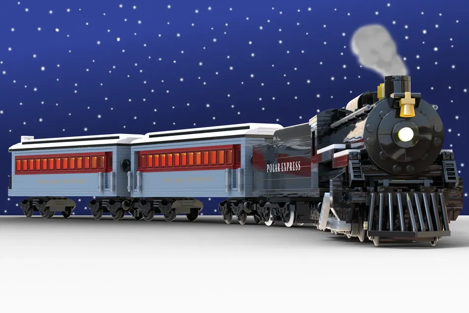 Lego store polar express