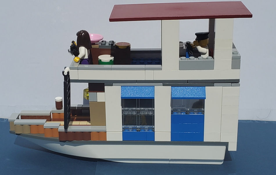 Lego houseboat best sale