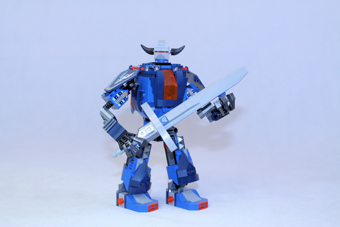 lego nexo knights clay mech