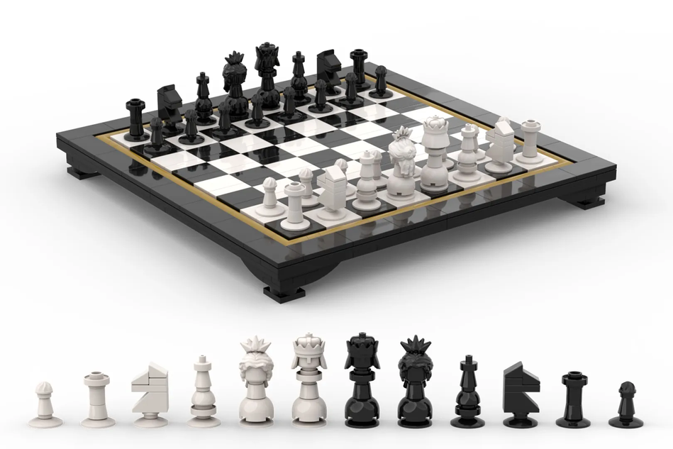 Lego best sale chess game