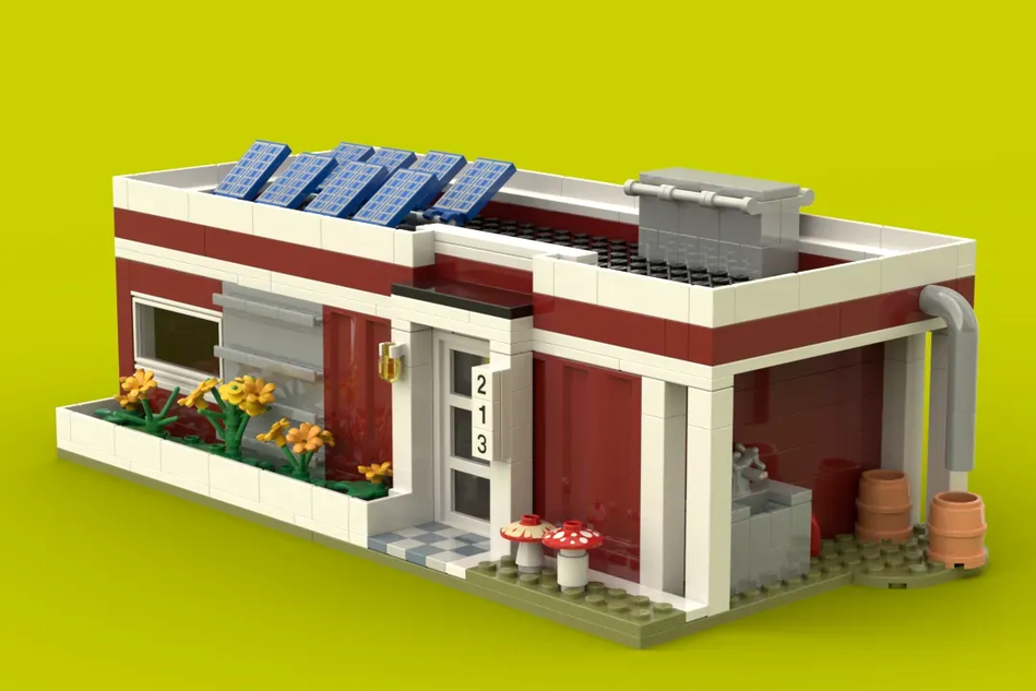 Lego discount house model