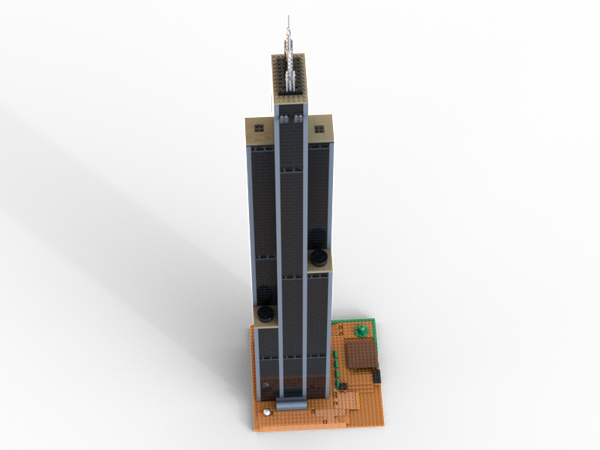 willis tower lego set