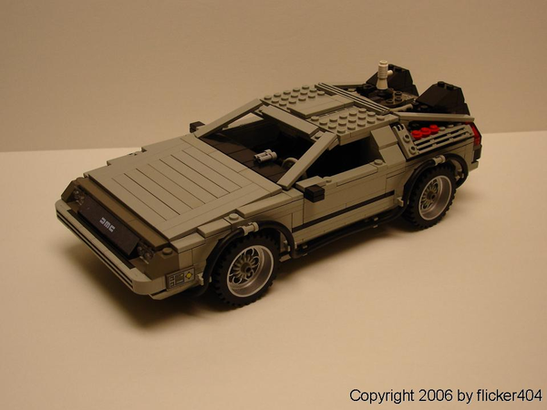 lego delorean time machine