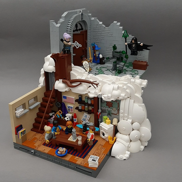 LEGO IDEAS 50 years of Dungeons Dragons