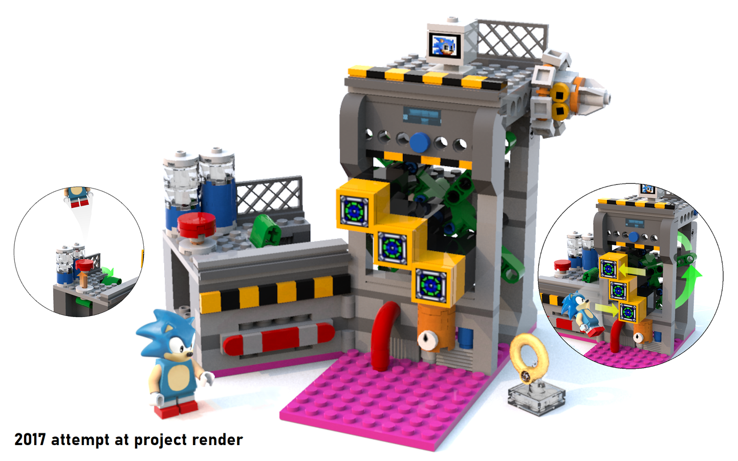 Sonic lego ideas hot sale