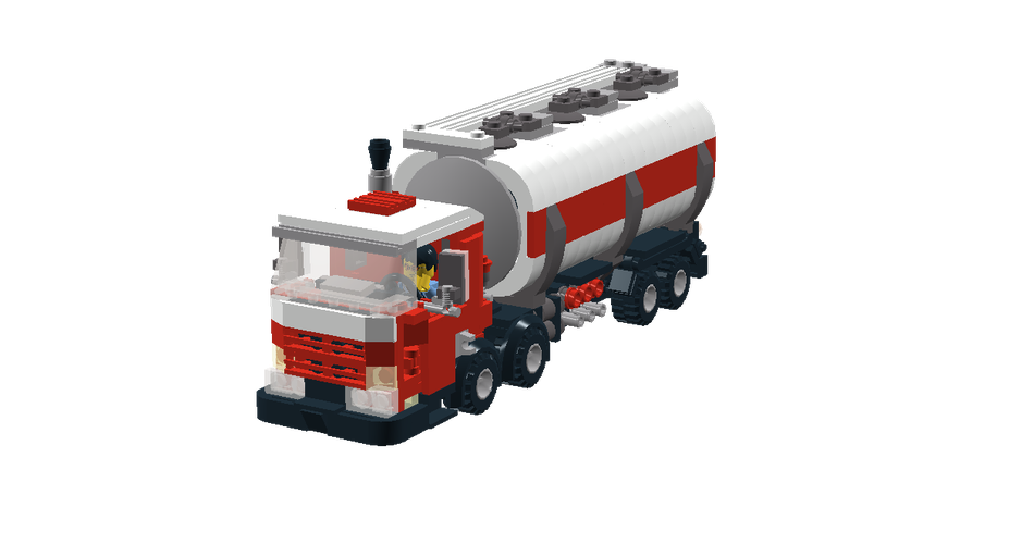 Lego discount tank truck