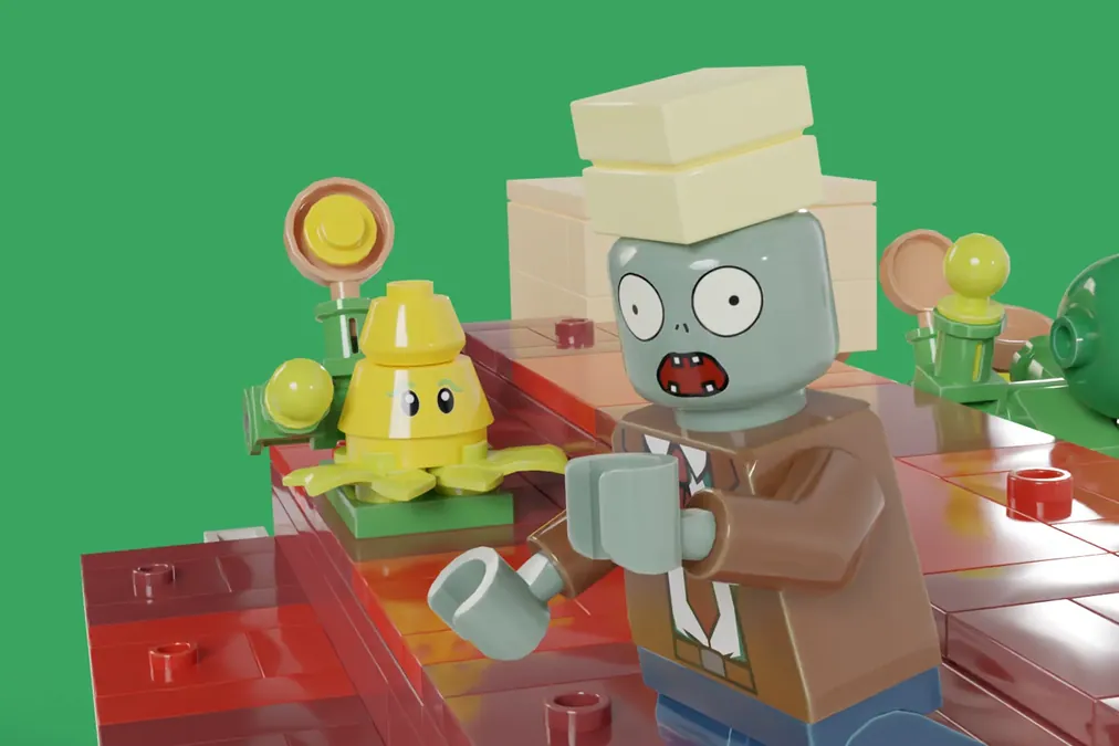 LEGO IDEAS Plants vs. Zombies