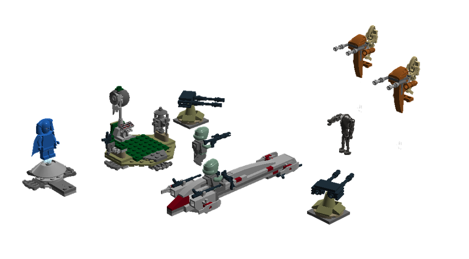 Battle of best sale kashyyyk lego