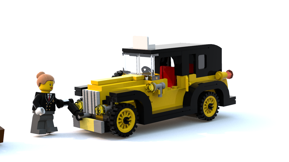 LEGO IDEAS Build a Vintage car to cruise the streets of LEGO