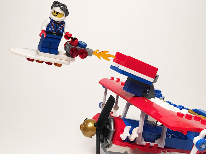 Lego creator cheap stunt plane