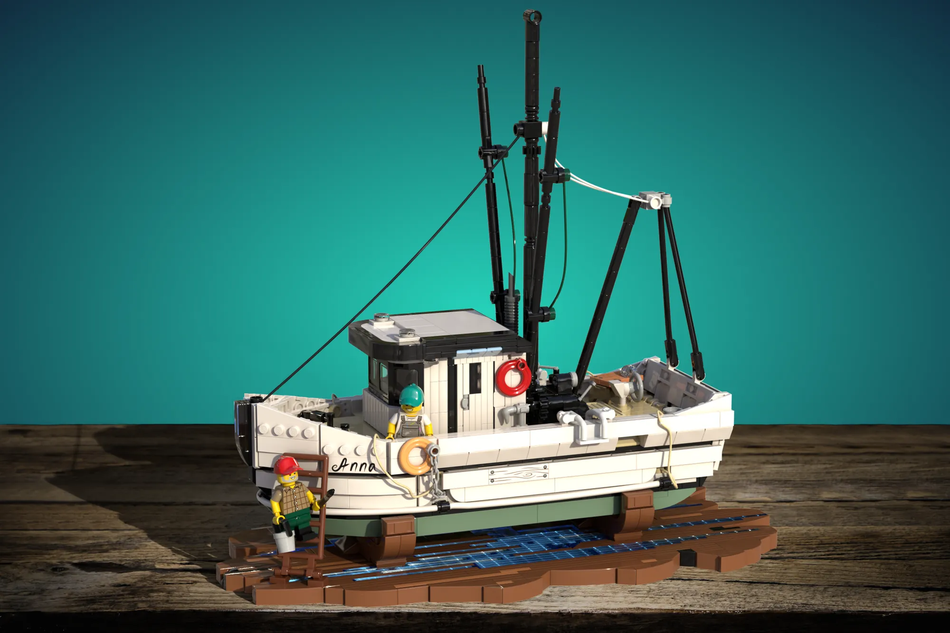 LEGO IDEAS Small Shrimping Boat