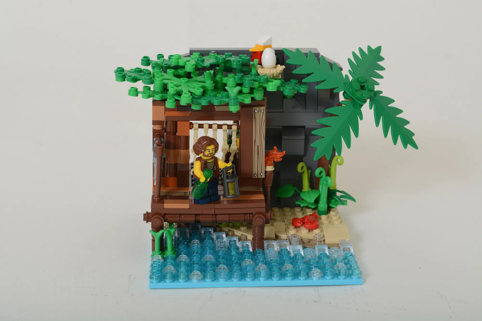 Lego desert island sale