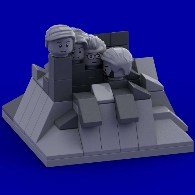 LEGO IDEAS - Keep basic! Mount Rushmore