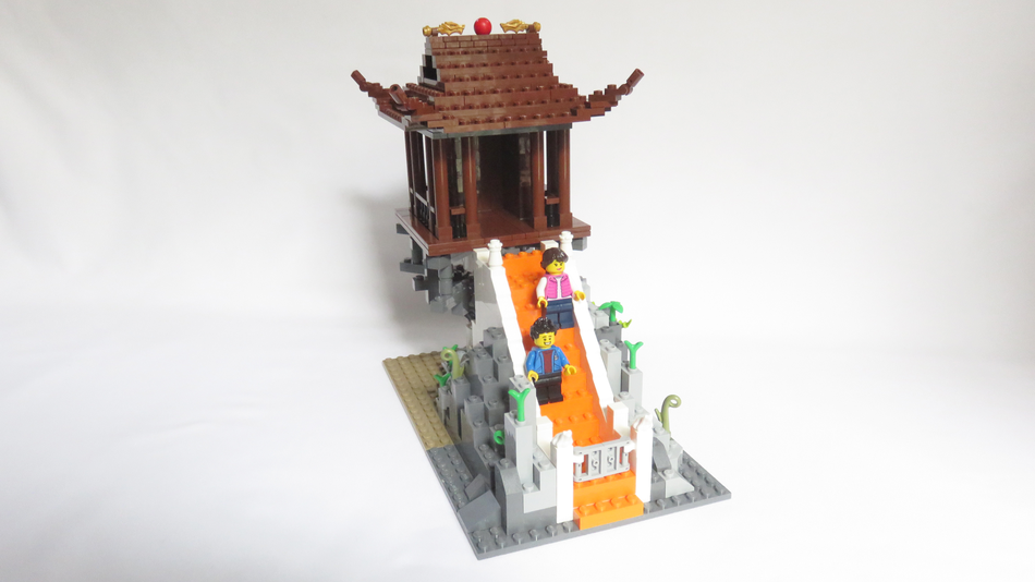 Lego store asian temple