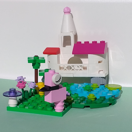 lego fairy castle